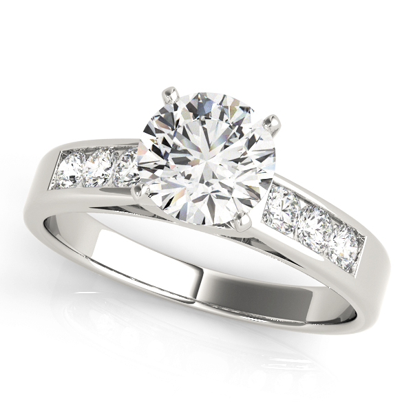 Amazing Wholesale Jewelry - Peg Ring Engagement Ring 23977050180-E