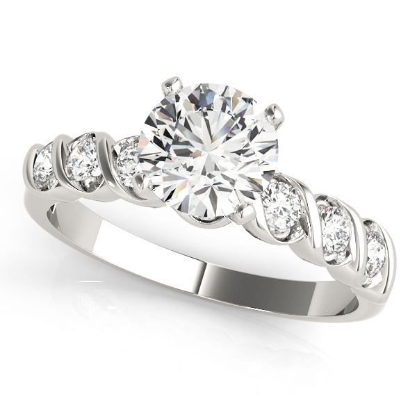 Amazing Wholesale Jewelry - Peg Ring Engagement Ring 23977050204-E