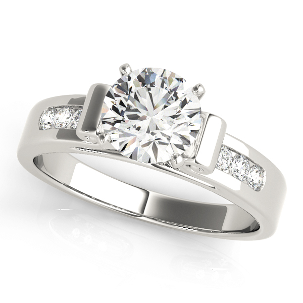 Amazing Wholesale Jewelry - Peg Ring Engagement Ring 23977050257-E