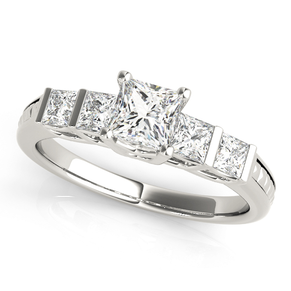 Jewelry Shop Pittsburgh PA | Jewelry Shops & Store Near Me - Sparklez Jewelry and Diamonds - Square Engagement Ring 23977050268-E