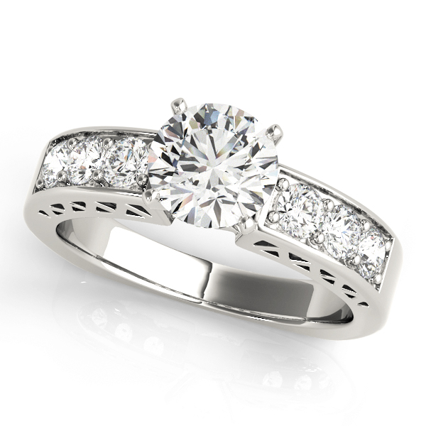 Amazing Wholesale Jewelry - Peg Ring Engagement Ring 23977050278-E