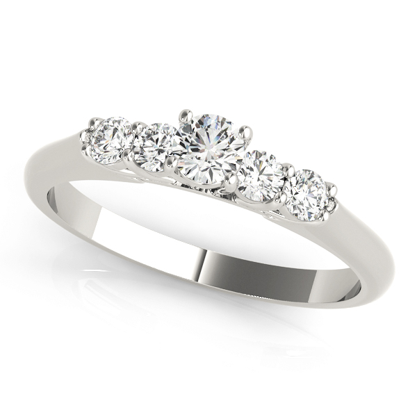 Amazing Wholesale Jewelry - Round Engagement Ring 23977050323-E