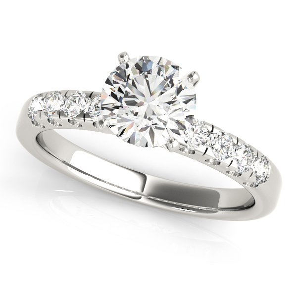 Amazing Wholesale Jewelry - Peg Ring Engagement Ring 23977050324-E-B