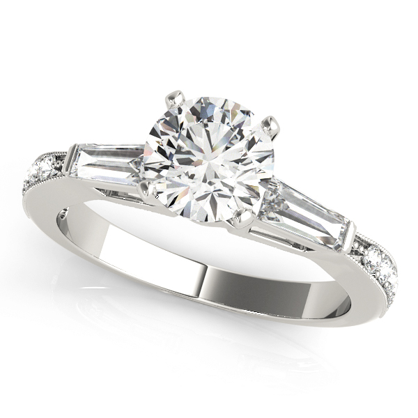 Amazing Wholesale Jewelry - Peg Ring Engagement Ring 23977050349-E