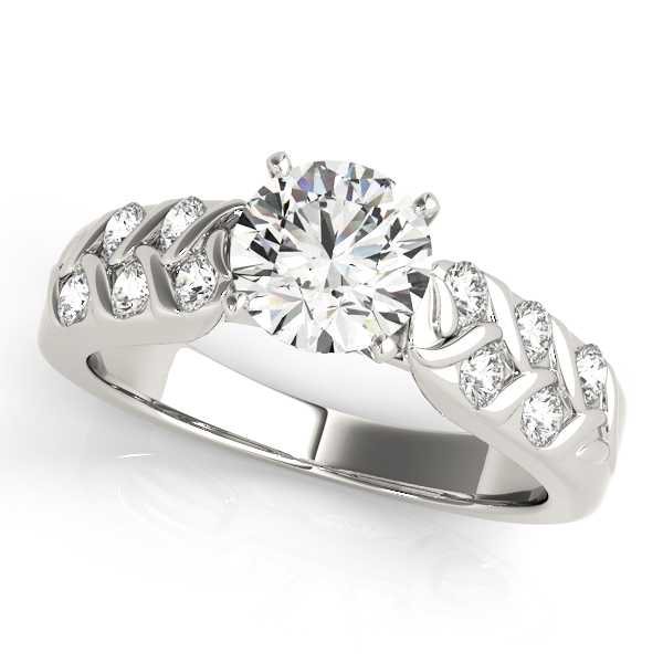 Amazing Wholesale Jewelry - Peg Ring Engagement Ring 23977050366-E