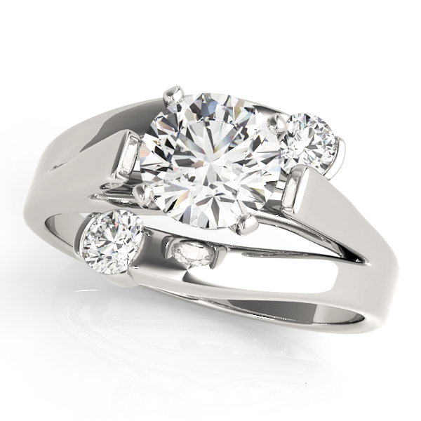 Amazing Wholesale Jewelry - Peg Ring Engagement Ring 23977050369-E