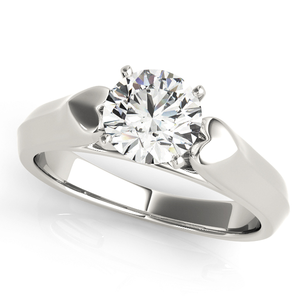 Amazing Wholesale Jewelry - Peg Ring Engagement Ring 23977050374-E-B