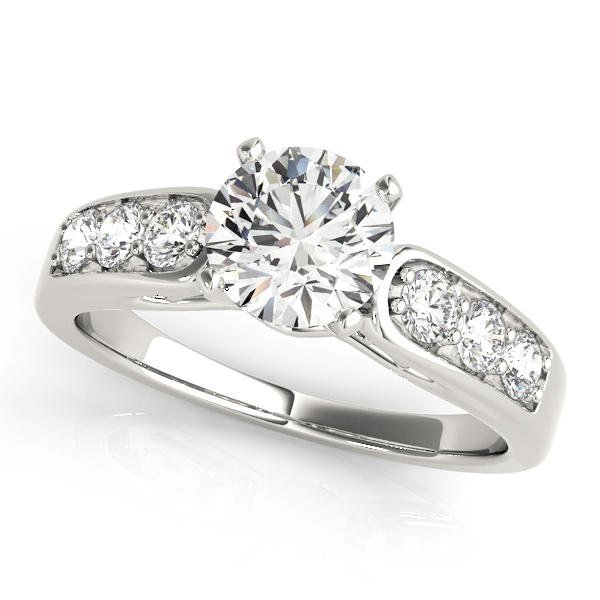 Amazing Wholesale Jewelry - Peg Ring Engagement Ring 23977050399-E