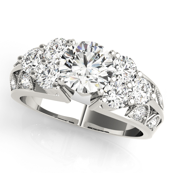 Amazing Wholesale Jewelry - Peg Ring Engagement Ring 23977050410-E