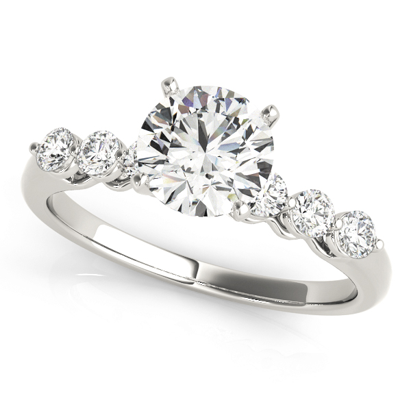 Amazing Wholesale Jewelry - Peg Ring Engagement Ring 23977050422-E-5