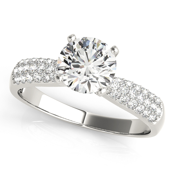 Amazing Wholesale Jewelry - Peg Ring Engagement Ring 23977050463-E