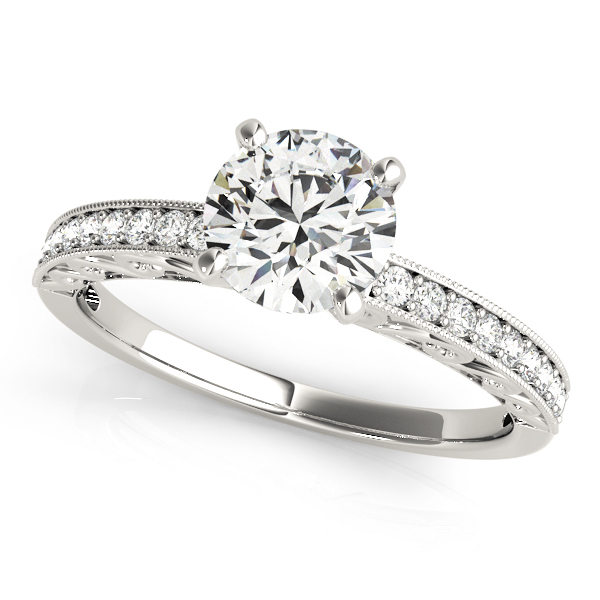 Amazing Wholesale Jewelry - Peg Ring Engagement Ring 23977050471-E
