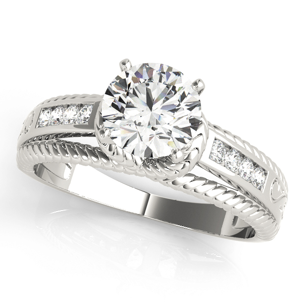 Amazing Wholesale Jewelry - Peg Ring Engagement Ring 23977050487-E