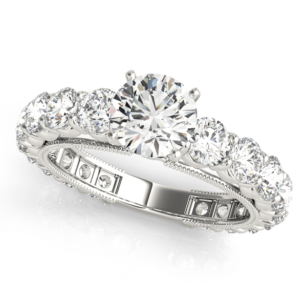 Amazing Wholesale Jewelry - Peg Ring Engagement Ring 23977050491-E