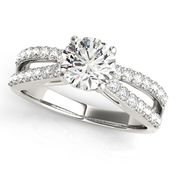 Amazing Wholesale Jewelry - Round Engagement Ring 23977050497-E