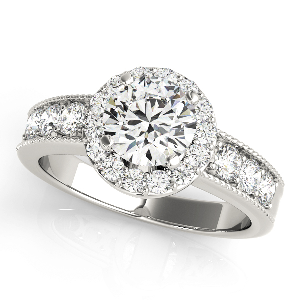 Amazing Wholesale Jewelry - Peg Ring Engagement Ring 23977050500-E