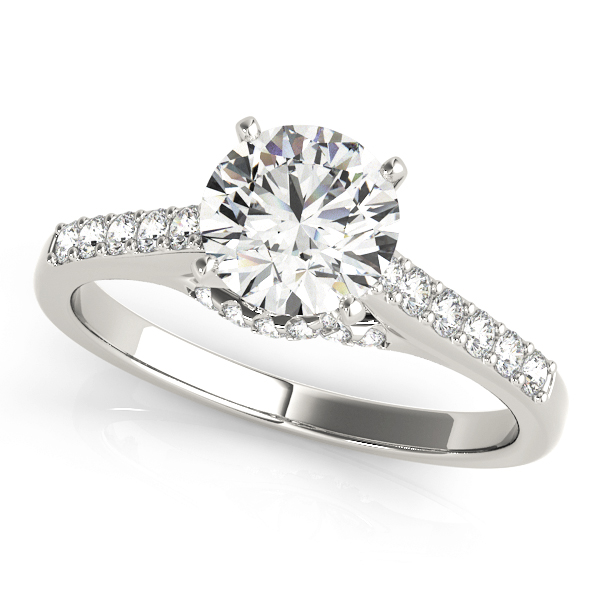 Amazing Wholesale Jewelry - Peg Ring Engagement Ring 23977050505-E