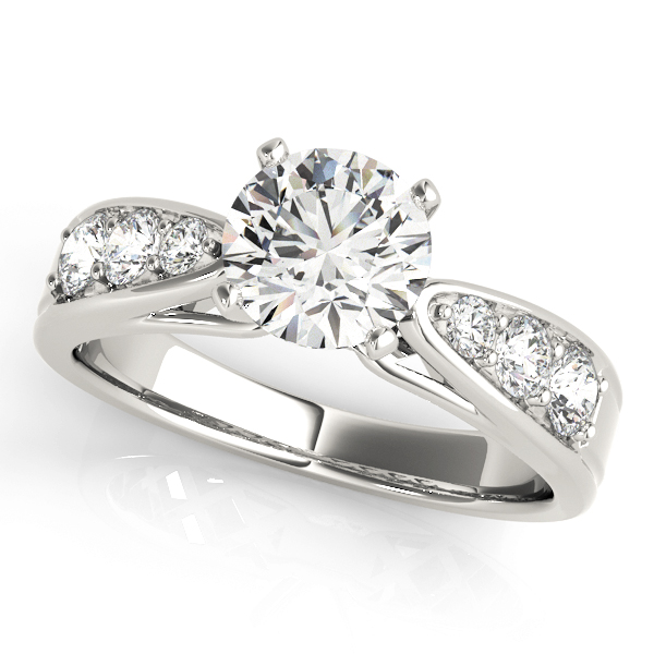 Amazing Wholesale Jewelry - Peg Ring Engagement Ring 23977050507-E