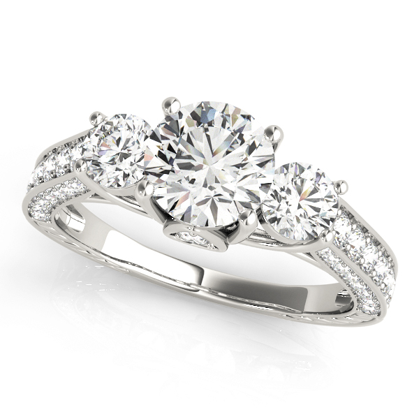 Jewelry Shop Pittsburgh PA | Jewelry Shops & Store Near Me - Sparklez Jewelry and Diamonds - Round Engagement Ring 23977050509-E-1