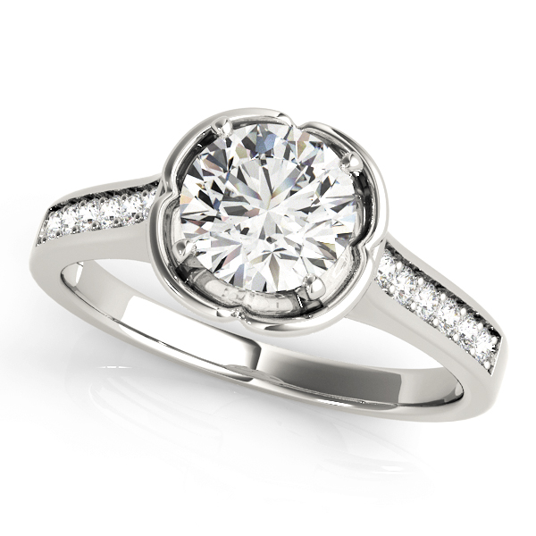 Amazing Wholesale Jewelry - Peg Ring Engagement Ring 23977050511-E