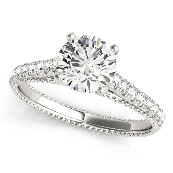 Amazing Wholesale Jewelry - Peg Ring Engagement Ring 23977050513-E
