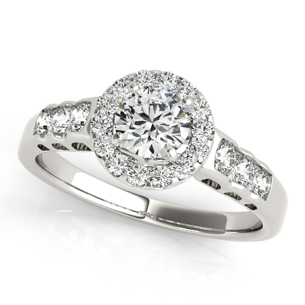 Amazing Wholesale Jewelry - Peg Ring Engagement Ring 23977050516-E