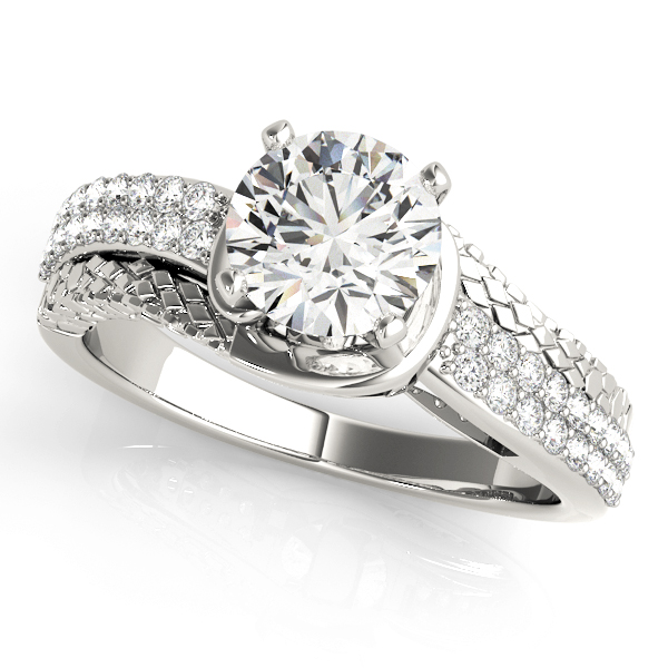 Amazing Wholesale Jewelry - Peg Ring Engagement Ring 23977050521-E