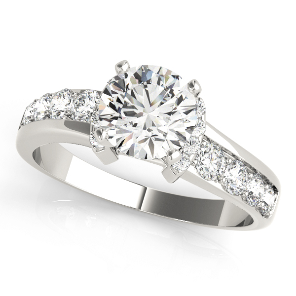 Amazing Wholesale Jewelry - Peg Ring Engagement Ring 23977050522-E