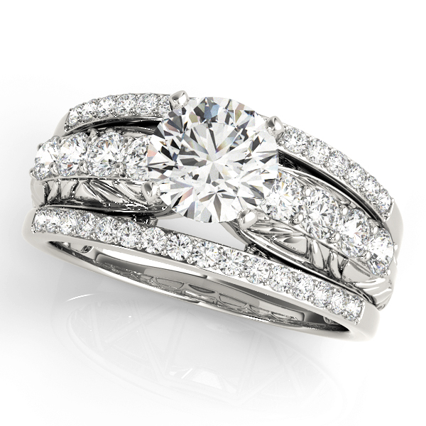 Amazing Wholesale Jewelry - Peg Ring Engagement Ring 23977050523-E