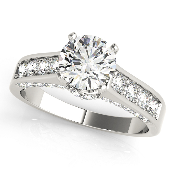 Amazing Wholesale Jewelry - Peg Ring Engagement Ring 23977050525-E