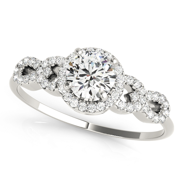 Amazing Wholesale Jewelry - Peg Ring Engagement Ring 23977050544-E-C