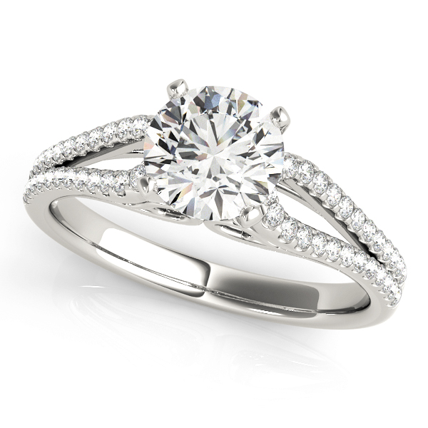 Amazing Wholesale Jewelry - Peg Ring Engagement Ring 23977050554-E-B