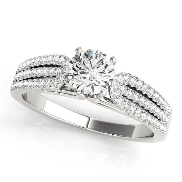 Amazing Wholesale Jewelry - Peg Ring Engagement Ring 23977050561-E-A