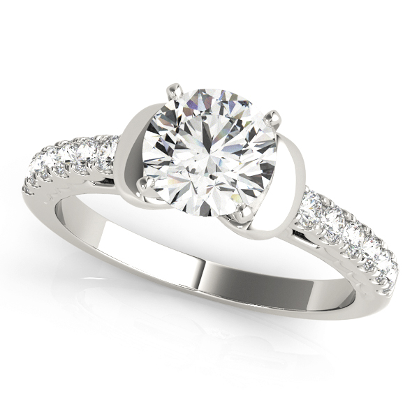 Amazing Wholesale Jewelry - Peg Ring Engagement Ring 23977050591-E
