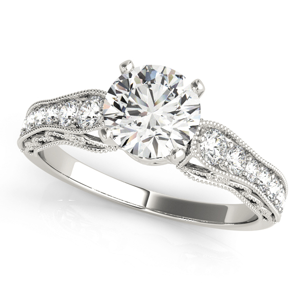 Amazing Wholesale Jewelry - Peg Ring Engagement Ring 23977050608-E