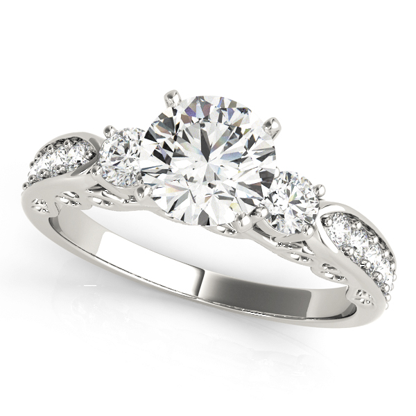 Amazing Wholesale Jewelry - Peg Ring Engagement Ring 23977050620-E