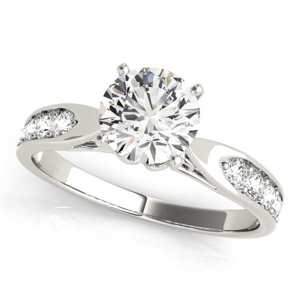 Amazing Wholesale Jewelry - Peg Ring Engagement Ring 23977050621-E