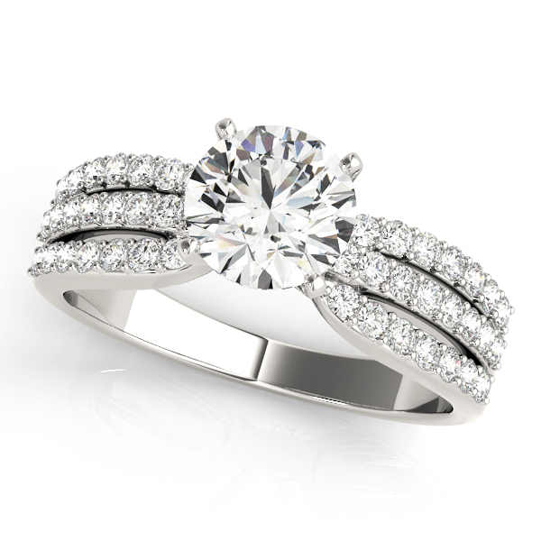 Amazing Wholesale Jewelry - Peg Ring Engagement Ring 23977050622-E