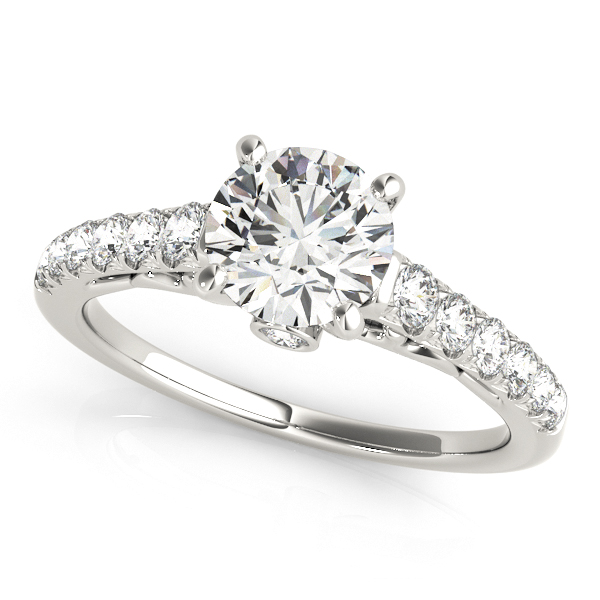 Amazing Wholesale Jewelry - Peg Ring Engagement Ring 23977050639-E