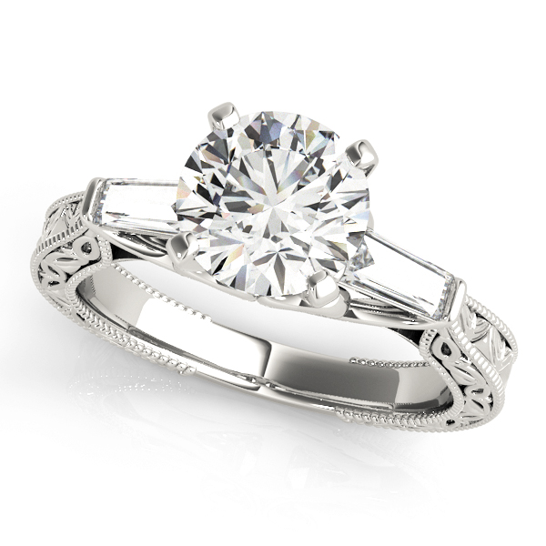 Amazing Wholesale Jewelry - Peg Ring Engagement Ring 23977050642-E
