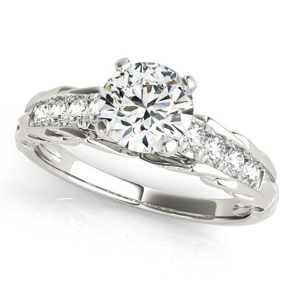 Amazing Wholesale Jewelry - Peg Ring Engagement Ring 23977050645-E