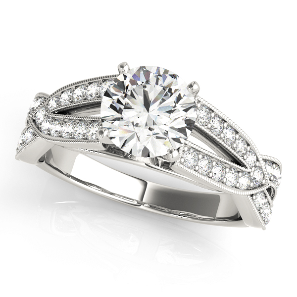Amazing Wholesale Jewelry - Peg Ring Engagement Ring 23977050646-E