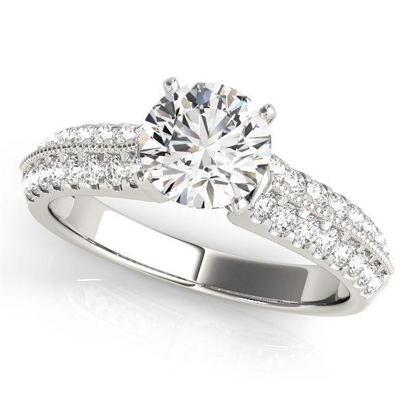Amazing Wholesale Jewelry - Peg Ring Engagement Ring 23977050658-E