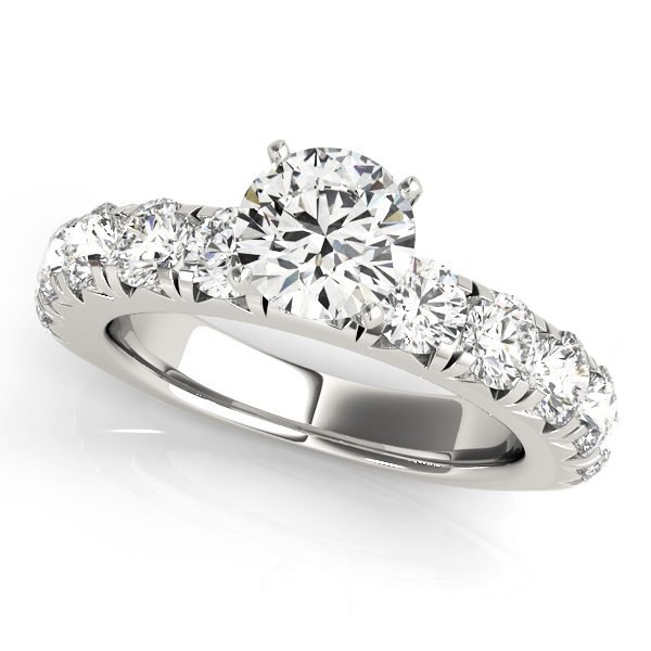 Amazing Wholesale Jewelry - Peg Ring Engagement Ring 23977050772-E-.13