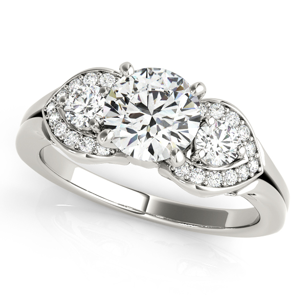 Amazing Wholesale Jewelry - Peg Ring Engagement Ring 23977050789-E