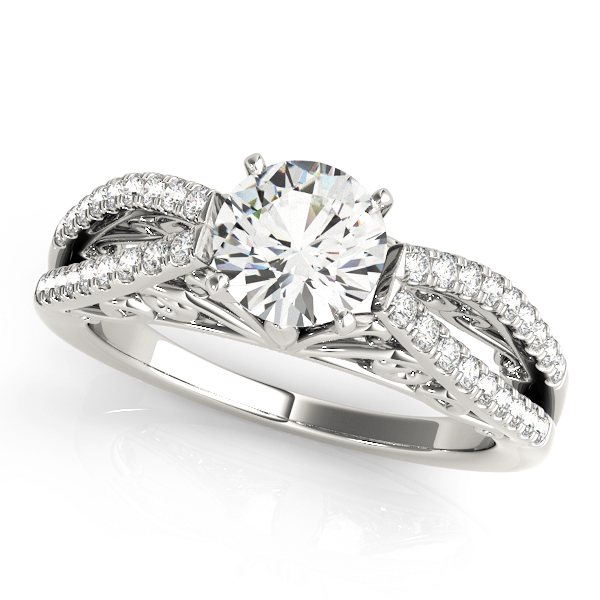 Amazing Wholesale Jewelry - Peg Ring Engagement Ring 23977050795-E