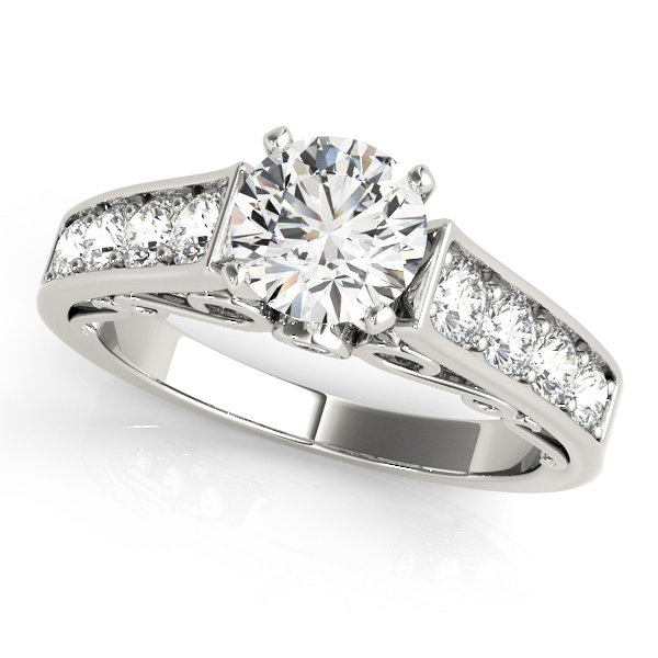 Amazing Wholesale Jewelry - Peg Ring Engagement Ring 23977050798-E