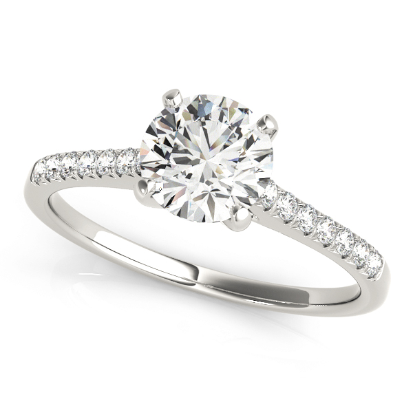 Amazing Wholesale Jewelry - Peg Ring Engagement Ring 23977050804-E