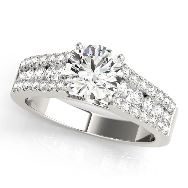 Amazing Wholesale Jewelry - Peg Ring Engagement Ring 23977050809-E
