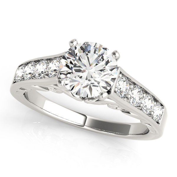 Amazing Wholesale Jewelry - Peg Ring Engagement Ring 23977050811-E
